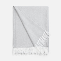 Плед «Гирвас», светло-серый