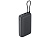 Внешний аккумулятор с встроенным кабелем Xiaomi Power Bank 20000mAh (Integrated Cable) GL Dark Gray - миниатюра - рис 2.