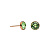 Пусеты Peridot Fiore Luna SWE297 PE RG - миниатюра