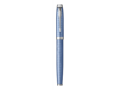 Перьевая ручка Parker IM Premium F322, Blue CT, перо: F, цвет чернил: Blue, в подарочной упаковке. - рис 2.