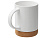 Кружка 450 мл с пробковым дном Корк & Бон, белый - миниатюра - рис 2.