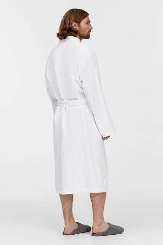 Халат махровый Aeris, белый - рис 9.