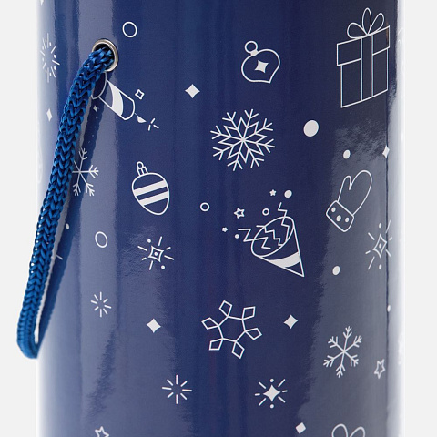 Тубус для бутылки Snowlace, синий - рис 6.