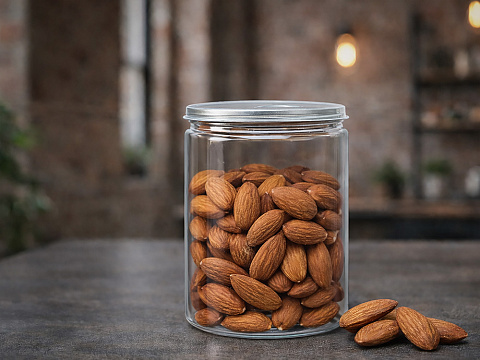 Миндаль жареный NutBite, в банке easy-open, 150 г. - рис 5.