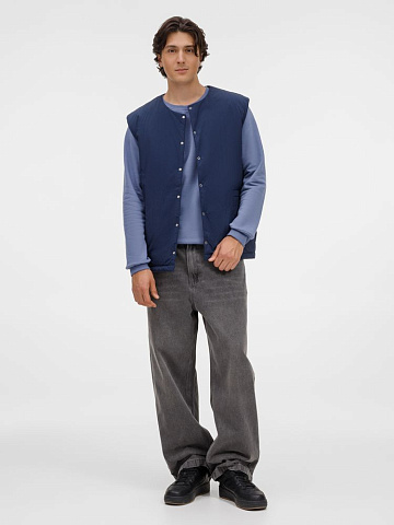 Жилет унисекс Veter, темно-синий - рис 15.