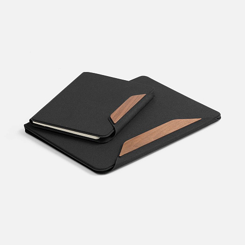 Папка с блокнотом Firmans Mini, черная - рис 8.