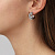 Серьги ASTOR SS CRYSTAL Dyrberg Kern 480018 - миниатюра - рис 3.