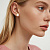 Серьги CRAZE SG WHITE PEARL Dyrberg Kern 480068 - миниатюра - рис 2.