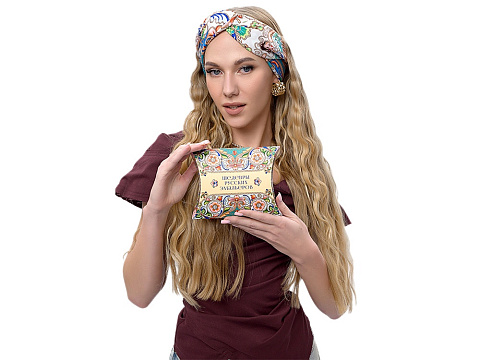 Платок Шедевры русских эмальеров - рис 6.