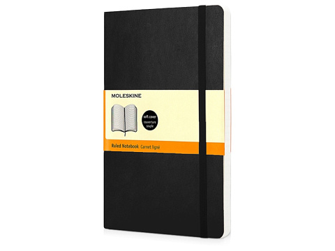 Подарочный набор Moleskine Amelie с блокнотом А5 Soft и ручкой, черный - рис 3.