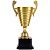 Кубок Floretta High, золотистый - миниатюра - рис 2.