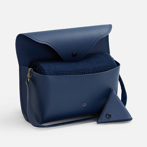 Плед Voyage в кофре, синий - рис 3.