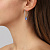 Серьги ELANA SS LIGHT BLUE - миниатюра - рис 2.