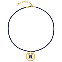 Колье Blue-Gold