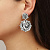 Серьги MONZA SS CRYSTAL Dyrberg Kern 440123 - миниатюра - рис 2.