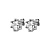 Серьги CRAZE SS CRYSTAL Dyrberg Kern 480070 - миниатюра