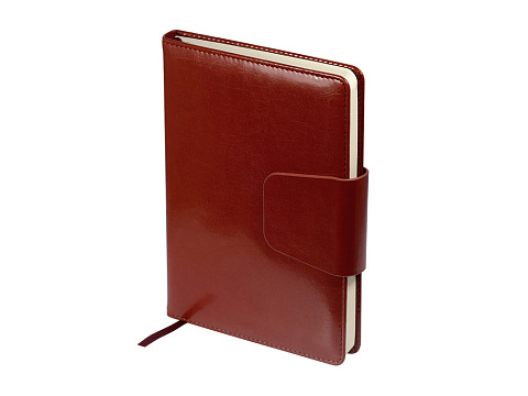 Ежедневник А5 недатированный Prestige, коричневый (Р)