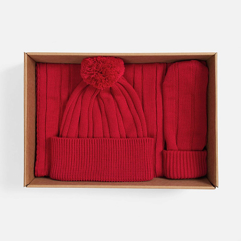 Набор Knit Beat, красный - рис 3.