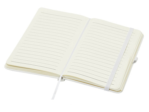 Блокнот Spectrum Plus формата A6 в твердой обложке - Белый - рис 4.