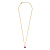 Колье ETTE SG AMETHYST Dyrberg Kern 390005 - миниатюра