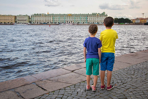 Футболка детская T-Bolka Kids, ярко-синяя - рис 7.