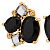 Серьги EMMA SG BLACK Dyrberg Kern 450112 - миниатюра - рис 3.