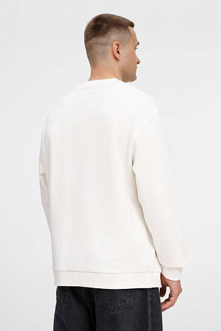 Свитшот унисекс Sinkopa, молочно-белый - рис 10.