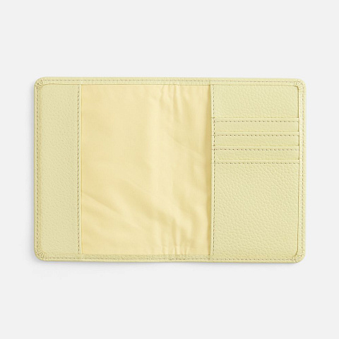 Обложка для паспорта Unison, светло-зеленая - рис 5.