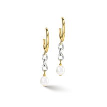 Серьги bicolor Coeur de Lion *1104/21-1426