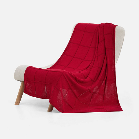 Плед Chainfield, красный - рис 3.