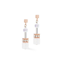 Серьги White-Rose Gold Coeur de Lion *3018/21-1425