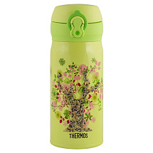 Термос из нерж. стали тм THERMOS JNL-350-SWTREE, зеленый