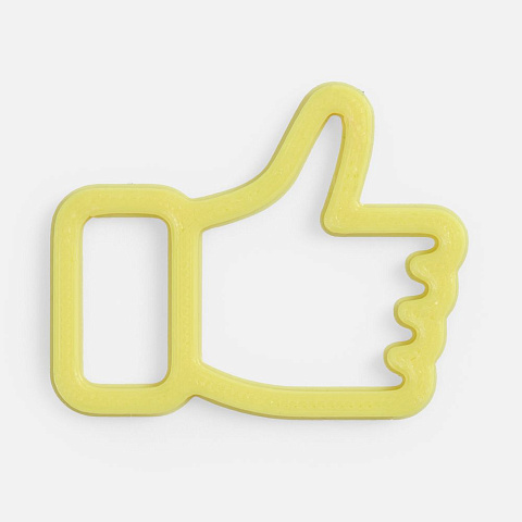 Подвеска Contour, 3D-печать на заказ, лайк