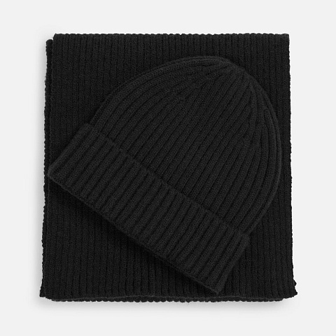 Шарф Laconi, черный - рис 4.