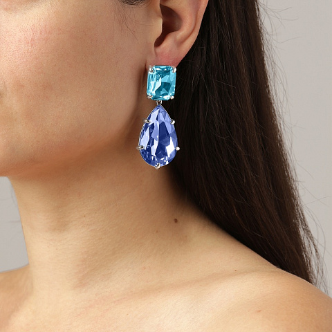 Серьги GOLARI SS AQUA Dyrberg Kern *460024 - рис 3.