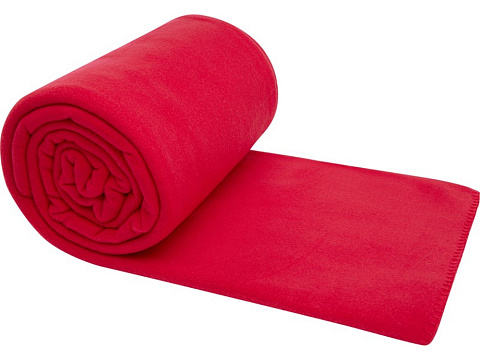 Huggy флисовое одеяло 220x250 см - Красный - рис 3.