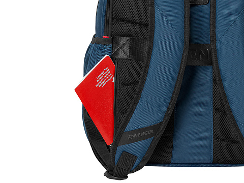 Рюкзак WENGER XE Professional 15.6, синий, переработанный ПЭТ/Полиэстер, 32х22х44 см, 23 л. - рис 8.