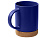 Кружка 450 мл с пробковым дном Корк & Бон, глубокий синий - миниатюра - рис 2.