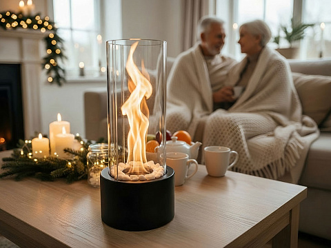 Биокамин с вьющимся пламенем Dance of flame - рис 13.