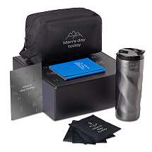 Подарочный набор Re:m. Road  с термокружкой, косметичкой и обложкой для паспорта