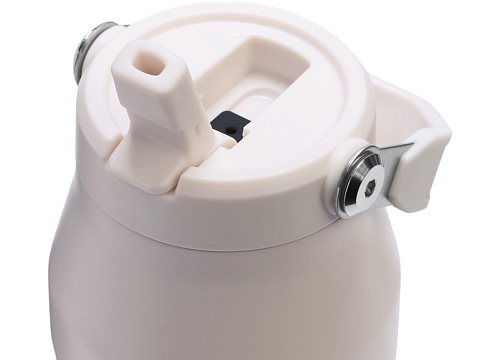Бутылка для воды объемом 1,06 литра с откидной трубочкой Stanley IceFlow™ 2.0 - Light pink - рис 3.