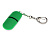 Флешка Goutte Soft-touch на 128 Гб, зеленый - миниатюра