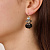 Серьги PARSANA SG BLACK_GREY Dyrberg Kern 470011 - миниатюра - рис 4.