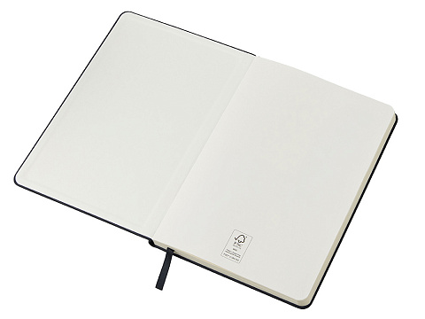 Бизнес-блокнот С3 софт-тач с магнитом, твердая обложка, 96 листов, черный - рис 5.