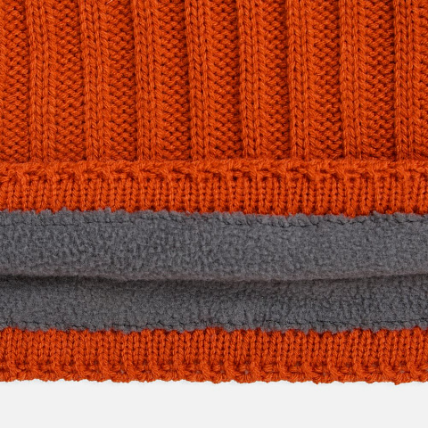 Снуд ComFleece, темно-оранжевый (кирпичный) - рис 4.