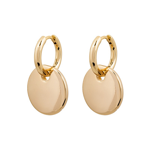 Серьги gold coin Mason ACE28333-01 G