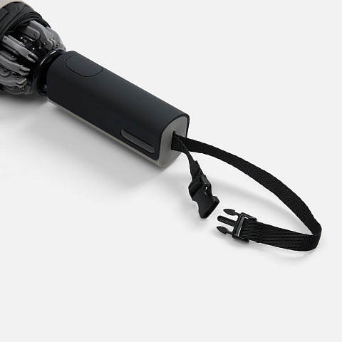 Зонт обратного сложения Easyroll, черный - рис 10.