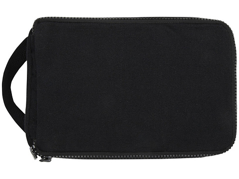 Органайзер для туалетных принадлежностей из переработанного материала Pack 500 г/м² Aware™ - сплошной черный - рис 2.
