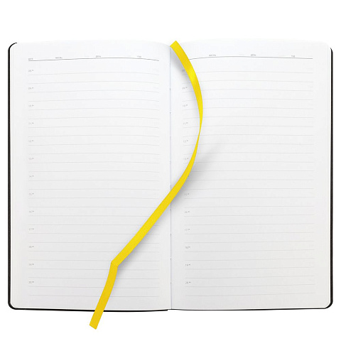 Ежедневник Knit, недатированный, желтый - рис 9.