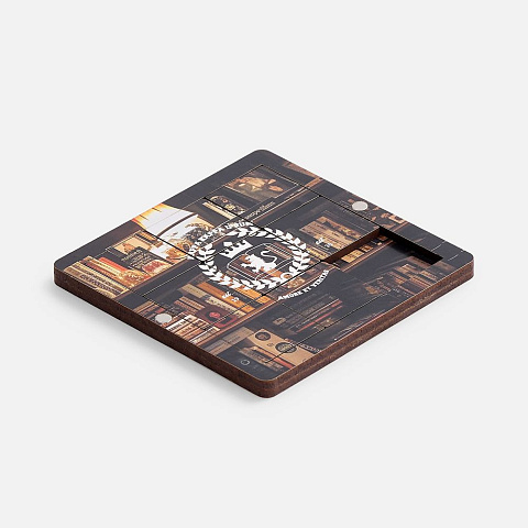 Головоломка-пятнашки с крышкой PuzzleBox на заказ - рис 2.